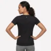 Pima-T-Shirt mit V-Ausschnitt