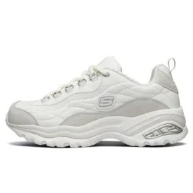 Premium Clunky Schuhe Grau/Weiß