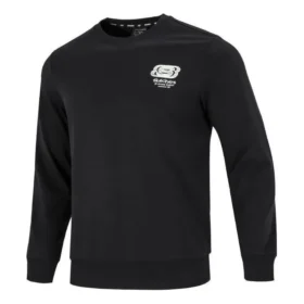 Pullover Casual Langarm-Sweatshirt „Black White“