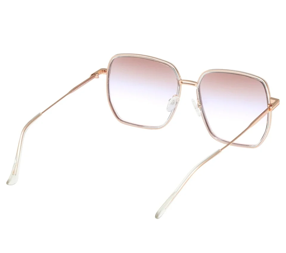 Quadratische Retro-Sonnenbrille Quadratische Retro-Sonnenbrille
