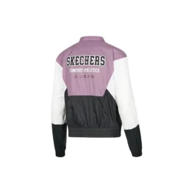 Reißverschlussjacke „Purple Black White“