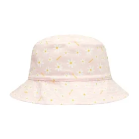 Reservierbarer Bucket Hat „Pink White“