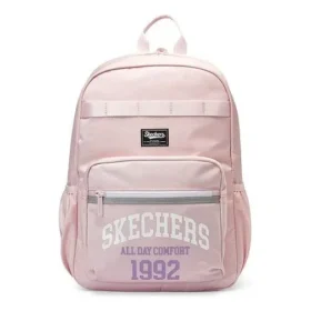 Rucksack mit Logo-Aufdruck „Pink White“