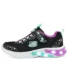 S-Lights: Glow-Brites Schuhe „Black Purple Green“