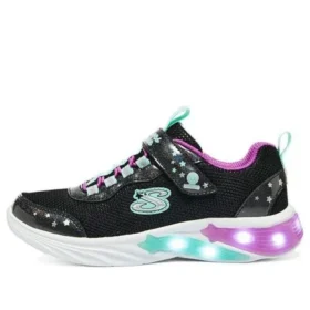 S-Lights: Glow-Brites Schuhe „Black Purple Green“