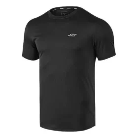 Schnelltrocknendes Sport-T-Shirt mit kurzen Ärmeln „Black White“