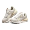 Schuhe „Beige White“