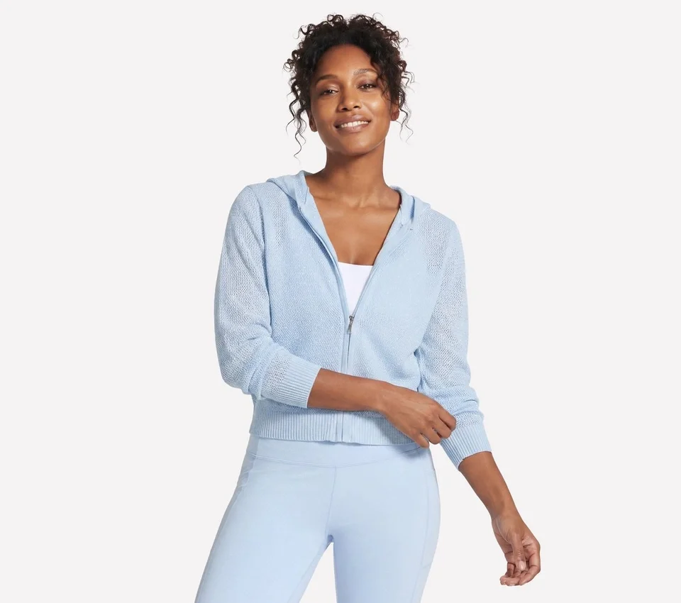 Shine Kapuzenjacke mit durchgehendem Reißverschluss Shine Kapuzenjacke mit durchgehendem Reißverschluss