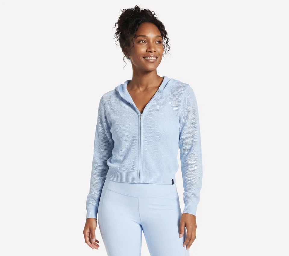Shine Kapuzenjacke mit durchgehendem Reißverschluss Shine Kapuzenjacke mit durchgehendem Reißverschluss