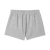Shorts mit Logo-Print „Graugrün“