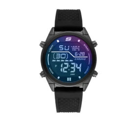 Skechers Accessoires Digitaluhr mit blauem Zifferblatt