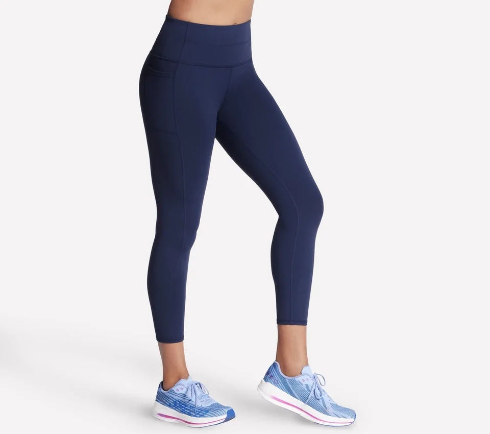 Skechers Go Walk 7/8-Leggings mit hoher Taille Skechers Go Walk 7/8-Leggings mit hoher Taille