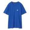 Skechers Herren-T-Shirt mit Aufdruck, kurzärmelig, blau