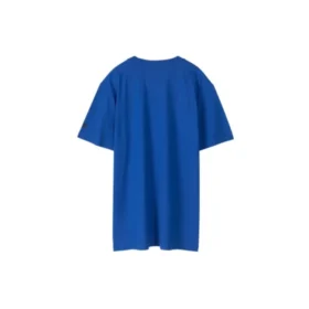 Skechers Herren-T-Shirt mit Aufdruck, kurzärmelig, blau