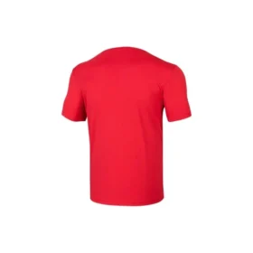 Skechers Herren Trainings- und Laufsport-Strick-T-Shirt mit kurzen Ärmeln, Clown-Rot