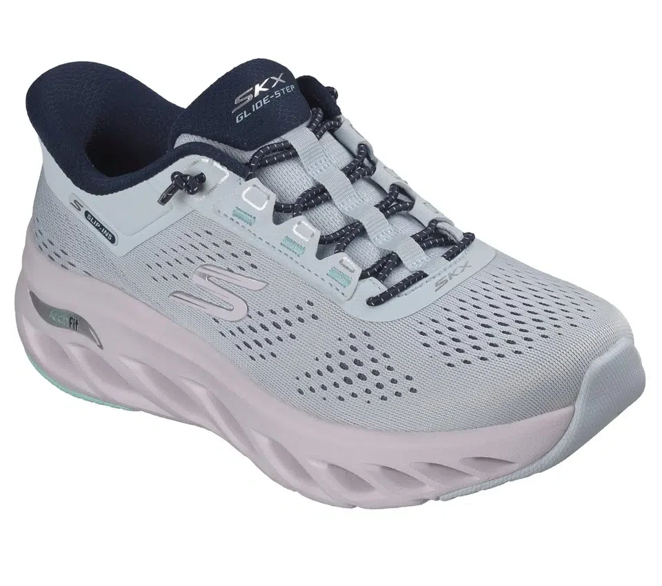 Skechers Slip-ins: Arch Fit Glide-Step – Cool Current Skechers Slip-ins: Arch Fit Glide-Step – Cool Current
