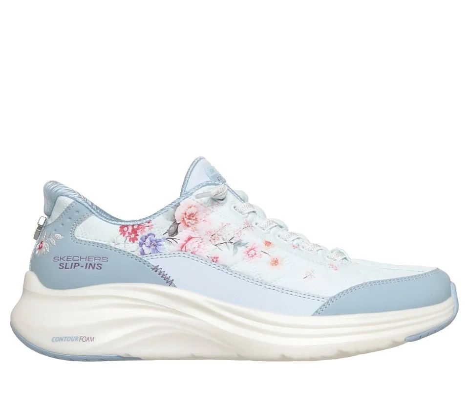 Skechers Slip-ins: Contour Foam – Cozy Fit Gentle Bloom Skechers Slip-ins: Contour Foam – Cozy Fit Gentle Bloom