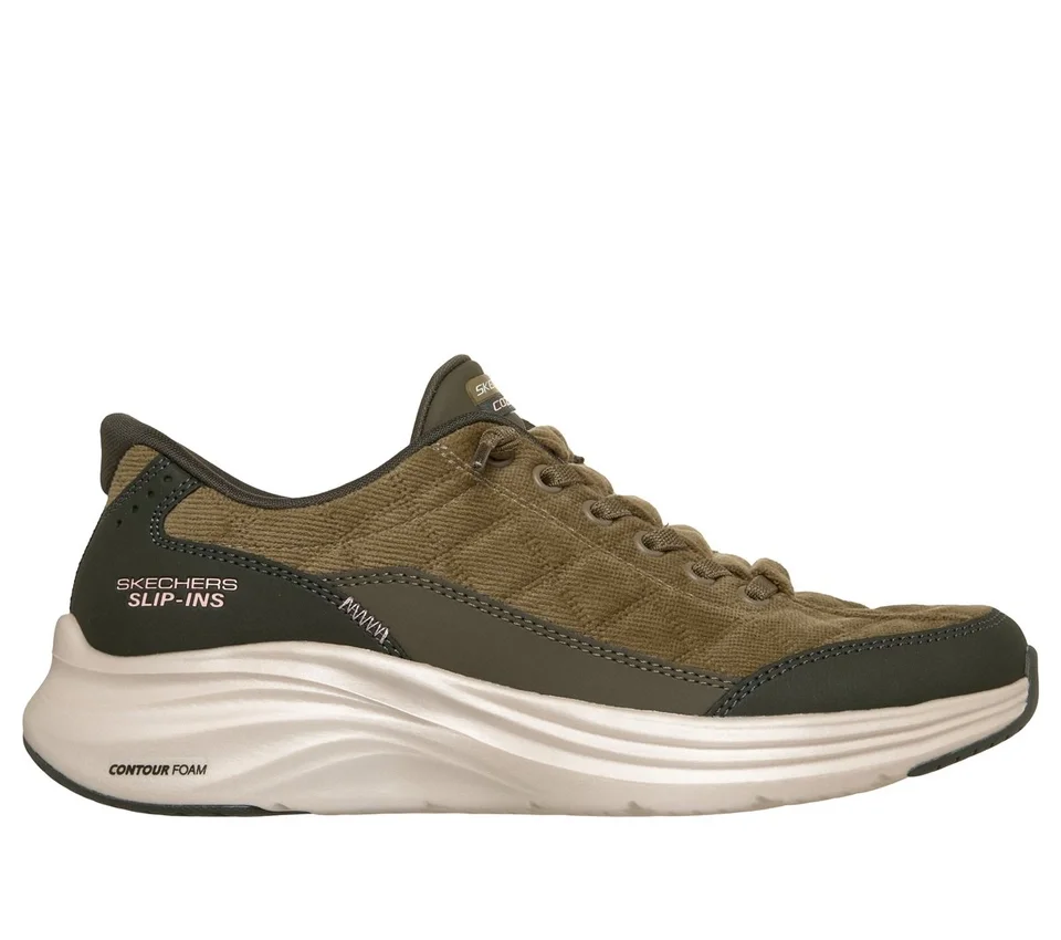 Skechers Slip-ins: Contour Foam – Cozy Fit Luxe Comfort Skechers Slip-ins: Contour Foam – Cozy Fit Luxe Comfort
