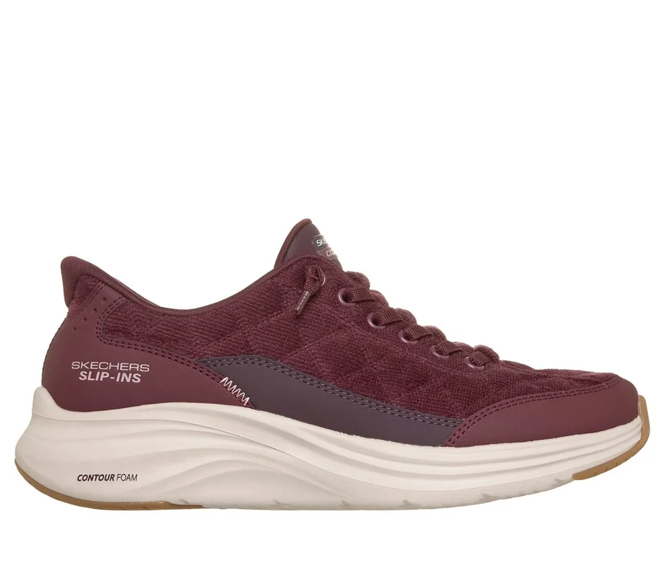 Skechers Slip-ins: Contour Foam – Cozy Fit Luxe Comfort Skechers Slip-ins: Contour Foam – Cozy Fit Luxe Comfort