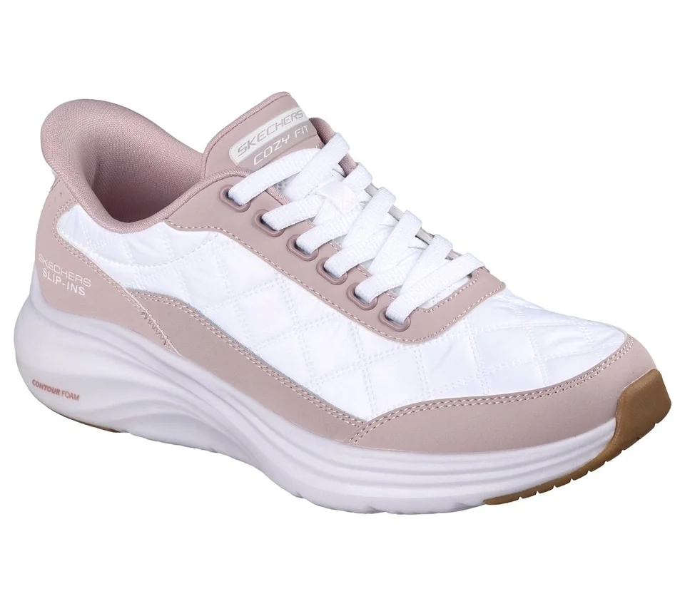 Skechers Slip-ins: Contour Foam – Cozy Fit Pure Legacy Skechers Slip-ins: Contour Foam – Cozy Fit Pure Legacy