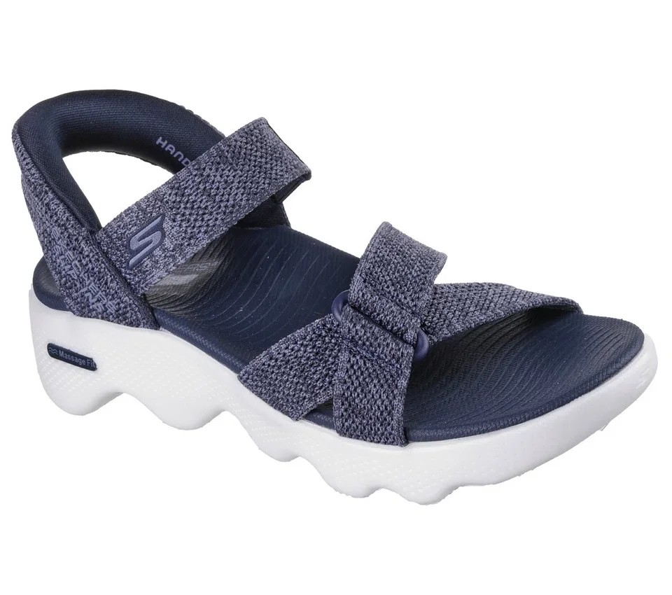 Skechers Slip-ins: Go Walk Massage Fit Sandal – Heather Skechers Slip-ins: Go Walk Massage Fit Sandal – Heather