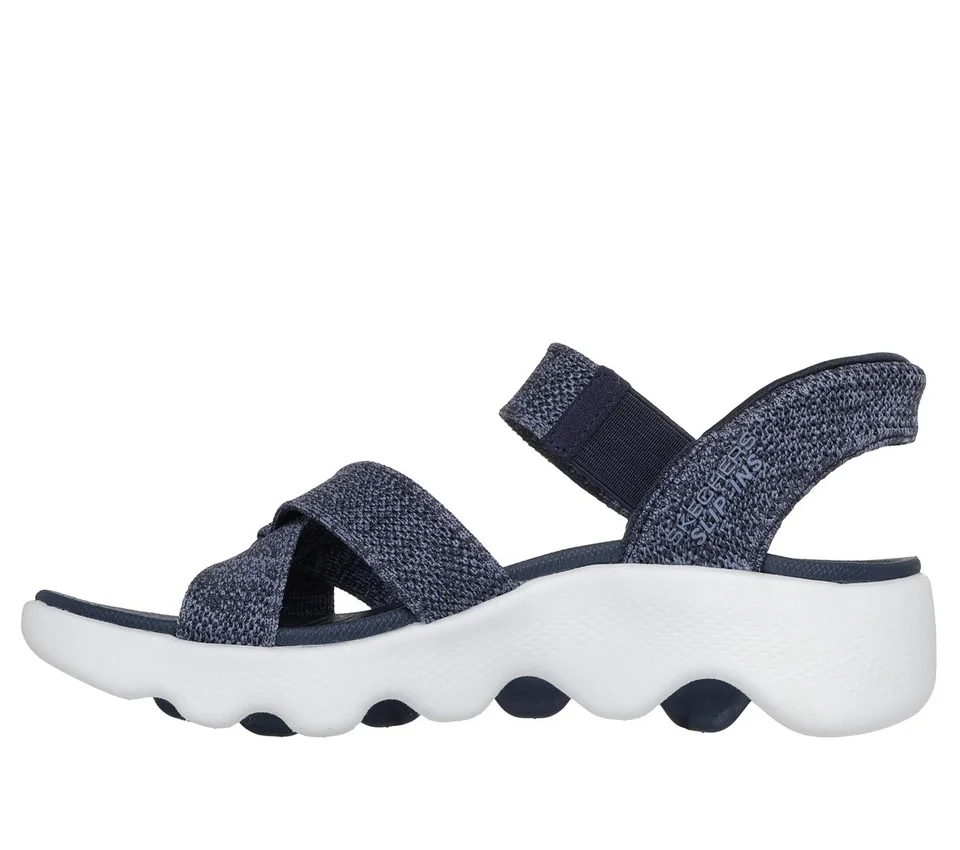 Skechers Slip-ins: Go Walk Massage Fit Sandal – Heather Skechers Slip-ins: Go Walk Massage Fit Sandal – Heather