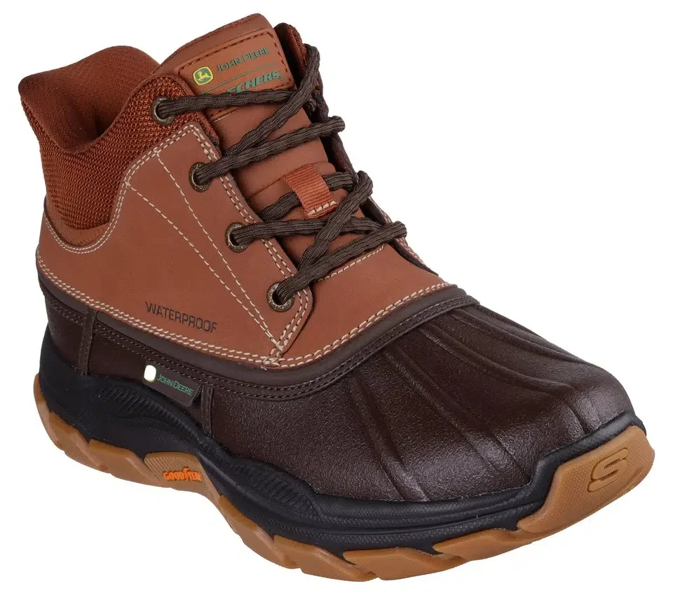 Skechers Slip-ins John Deere Waterproof, Relaxed Fit: Respected – Swamper Skechers Slip-ins John Deere Waterproof, Relaxed Fit: Respected – Swamper