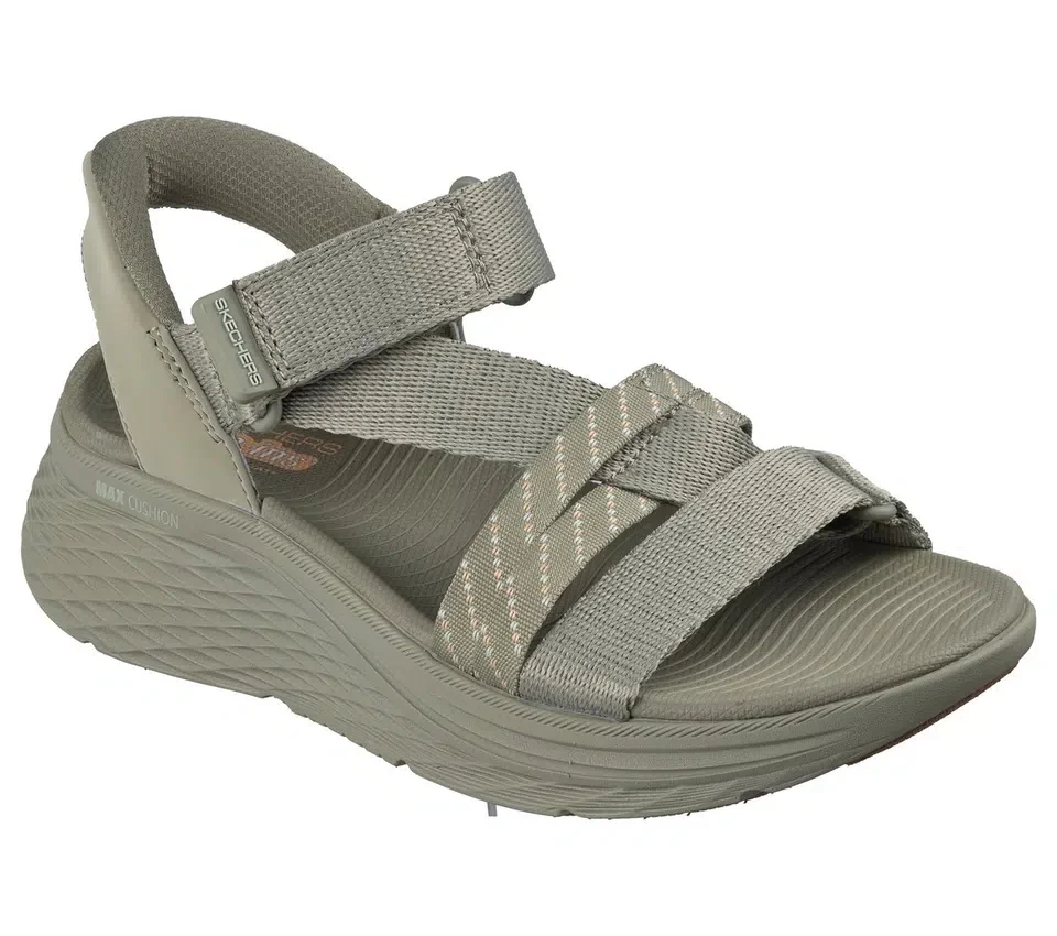Skechers Slip-ins: Max Cushioning Elite 2.0 Sandale – Emery Skechers Slip-ins: Max Cushioning Elite 2.0 Sandale – Emery