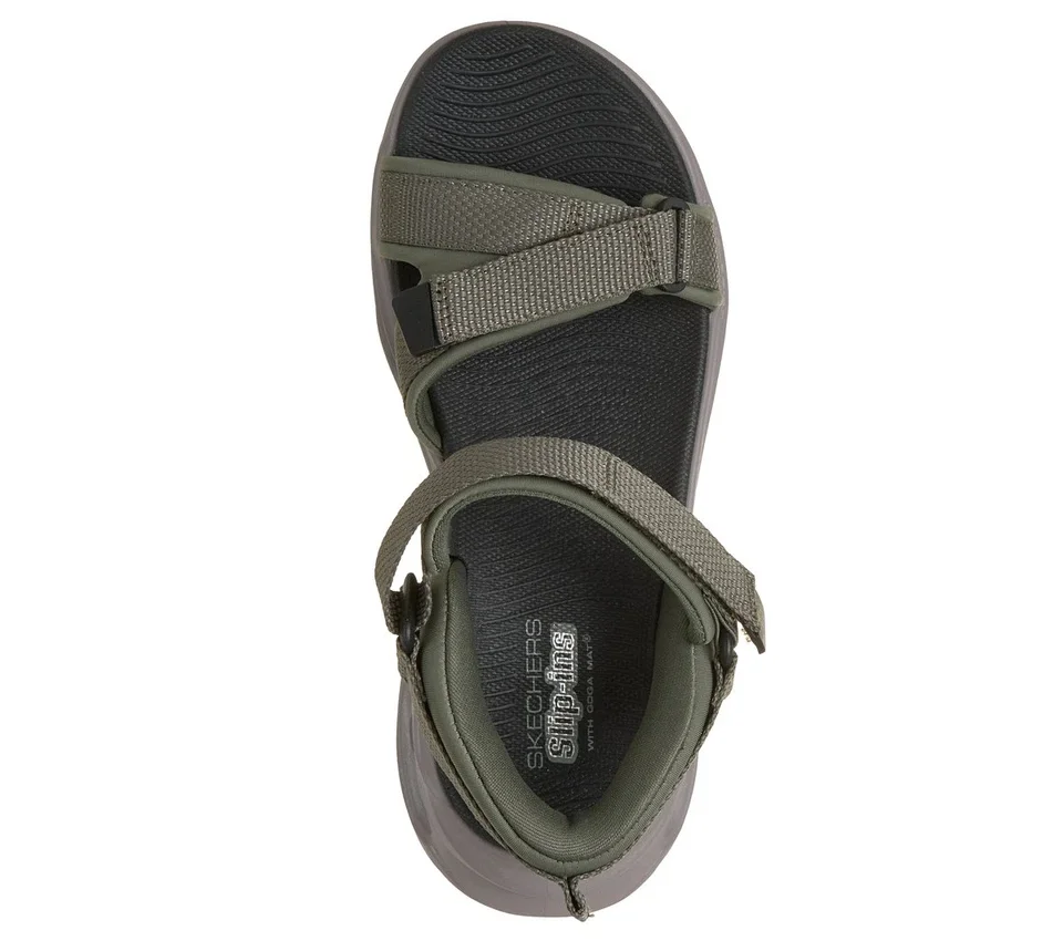 Skechers Slip-ins: Max Cushioning Glide-Step Sandale – Skylar Skechers Slip-ins: Max Cushioning Glide-Step Sandale – Skylar