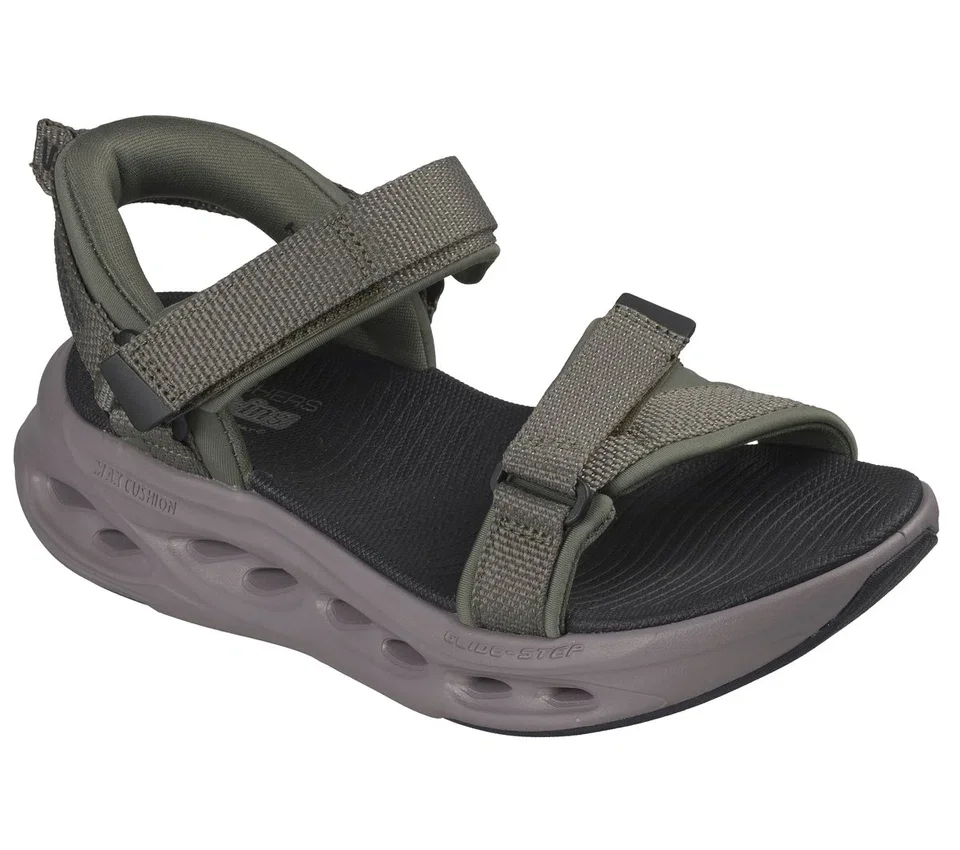 Skechers Slip-ins: Max Cushioning Glide-Step Sandale – Skylar Skechers Slip-ins: Max Cushioning Glide-Step Sandale – Skylar