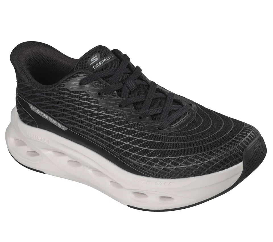 Skechers Slip-ins: Max Cushioning Glide-Step – Sapphire Skechers Slip-ins: Max Cushioning Glide-Step – Sapphire