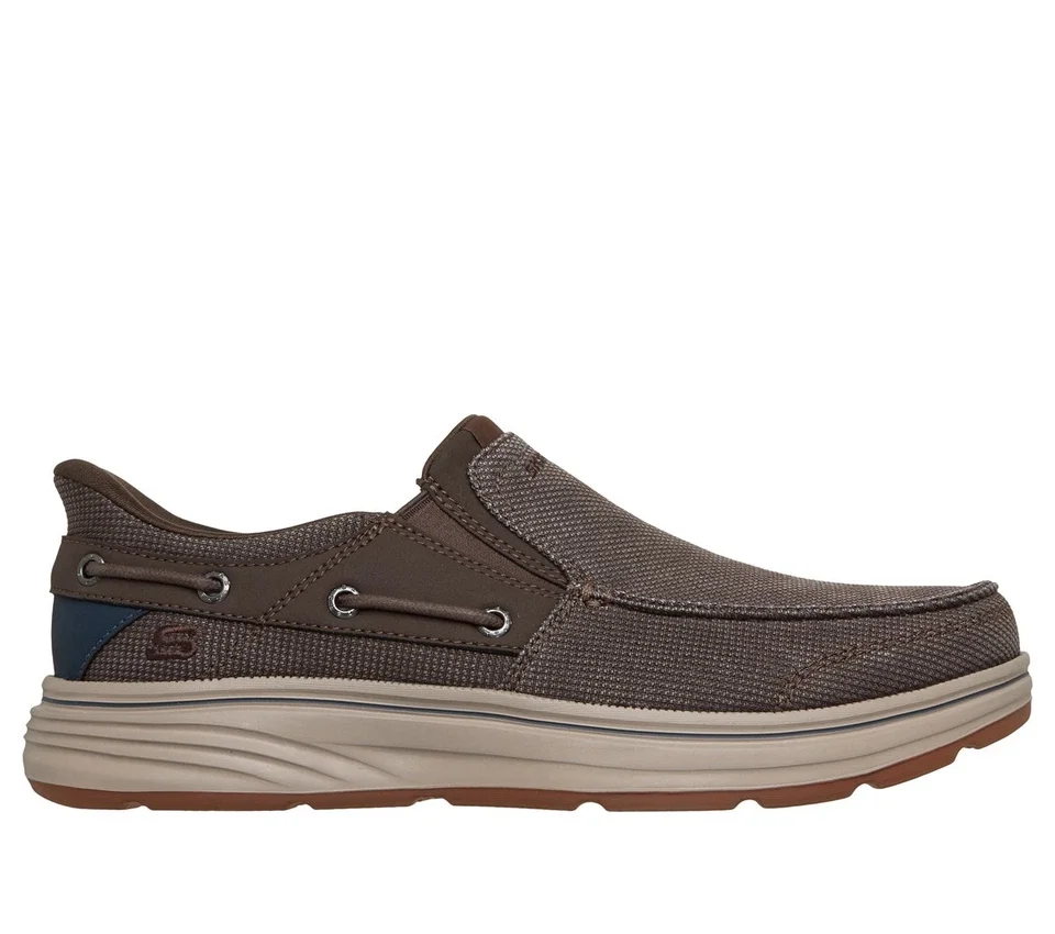 Skechers Slip-ins Relaxed Fit: Troutt – Rustic Skechers Slip-ins Relaxed Fit: Troutt – Rustic
