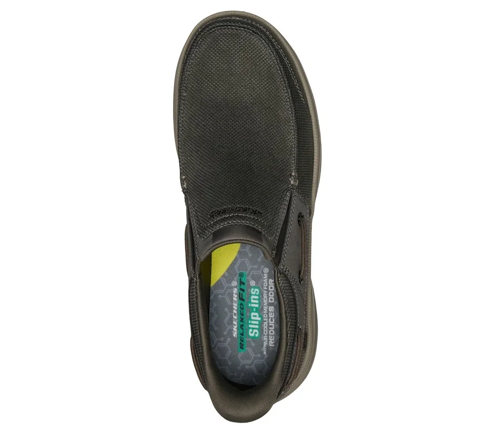 Skechers Slip-ins Relaxed Fit: Troutt – Rustic Skechers Slip-ins Relaxed Fit: Troutt – Rustic