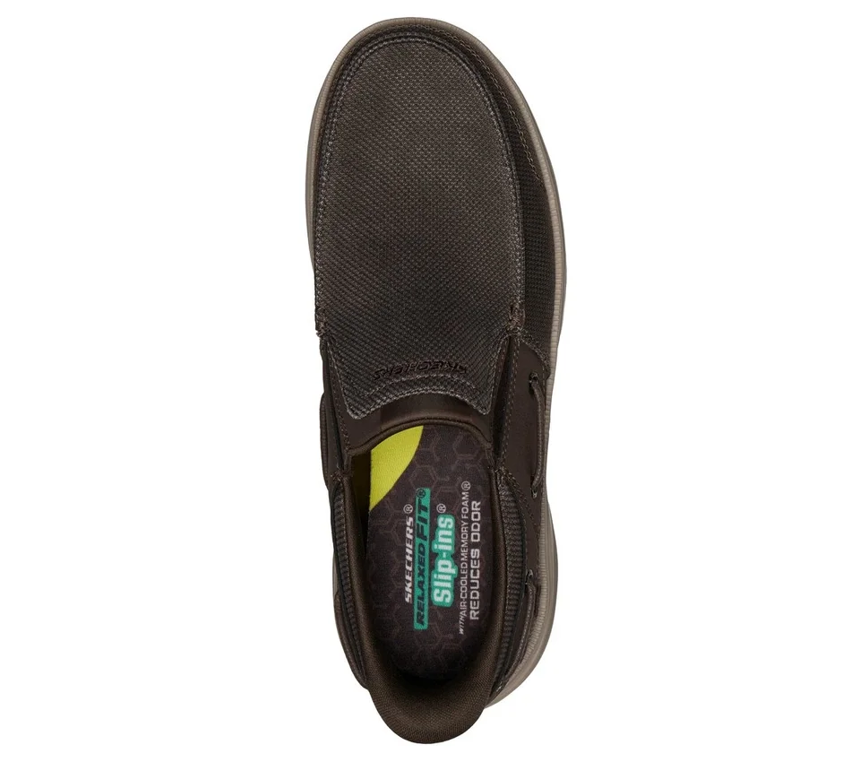 Skechers Slip-ins Relaxed Fit: Troutt – Rustic Skechers Slip-ins Relaxed Fit: Troutt – Rustic