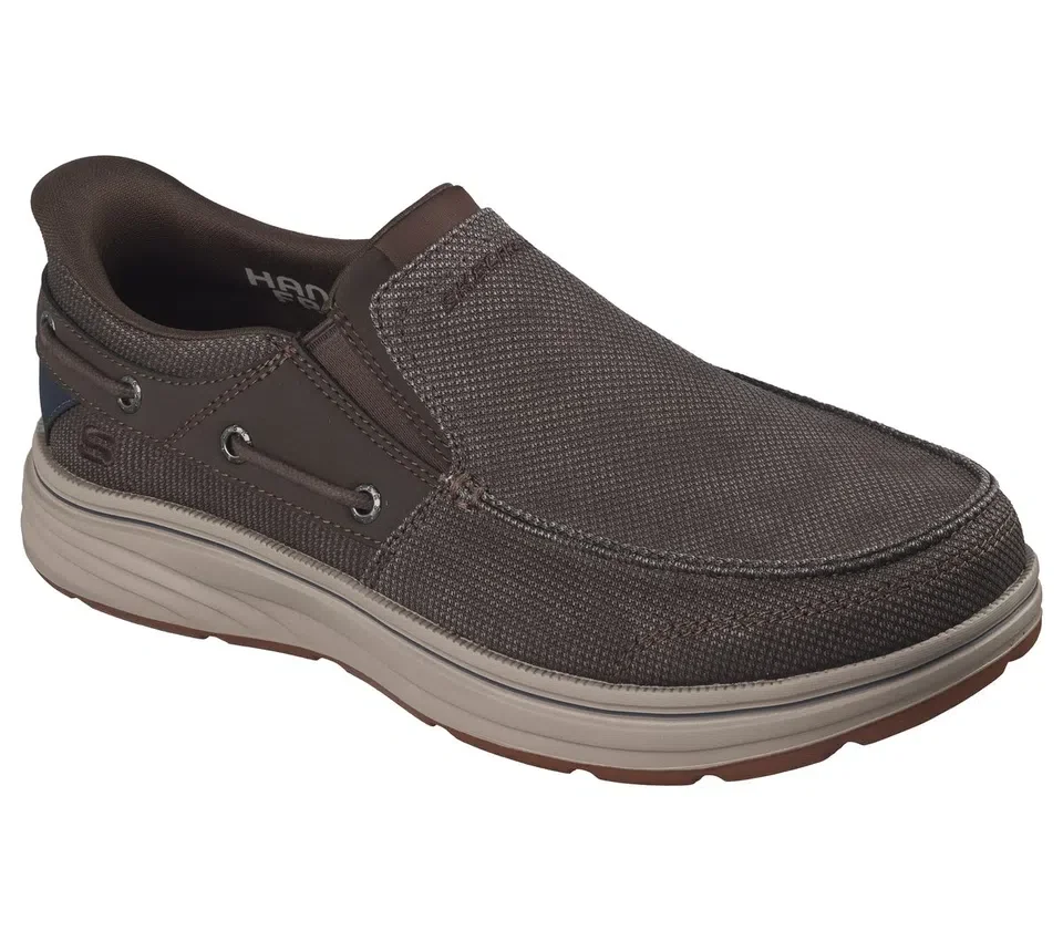 Skechers Slip-ins Relaxed Fit: Troutt – Rustic Skechers Slip-ins Relaxed Fit: Troutt – Rustic