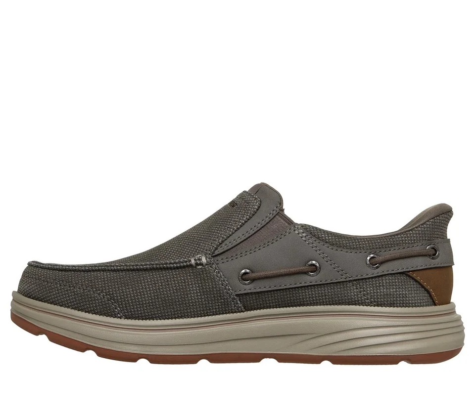 Skechers Slip-ins Relaxed Fit: Troutt – Rustic Skechers Slip-ins Relaxed Fit: Troutt – Rustic