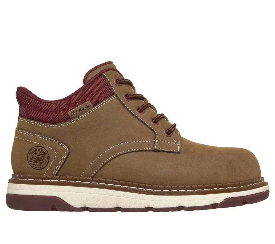 Skechers Slip-ins Work: Flex Boot Fallow Skechers Slip-ins Work: Flex Boot Fallow