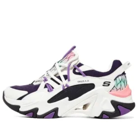 Skechers x Demon Slayer „White Black Purple“