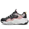 Skechers x Line Friends D‘ Lites 3.0 Low-Top-Clunky-Schuhe Schwarz/Pink