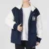 Skechers x ROMANTIC CROWN Jacke „Teal White“