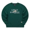 Skechers x Romantic Crown Langarmpullover „Grün Weiß“