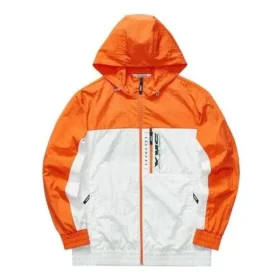 Skechers x SKX Hoodied Woven Jacket „White Orange“