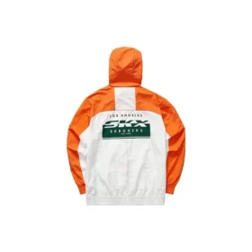 Skechers x SKX Hoodied Woven Jacket „White Orange“