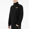 Skechers x SKX Logo-bedruckte Freizeitjacke „Schwarz Gelb“