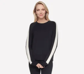 Skechluxe Elevate Blocked Rundhals-Pullover