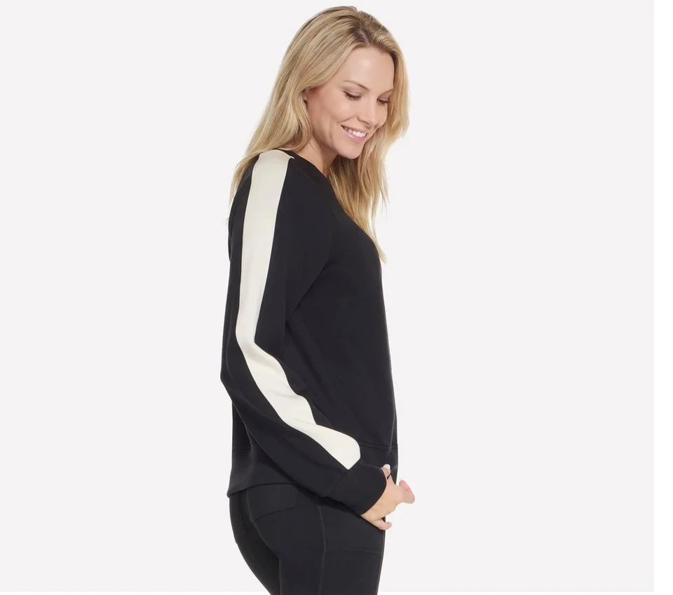 Skechluxe Elevate Blocked Rundhals-Pullover Skechluxe Elevate Blocked Rundhals-Pullover