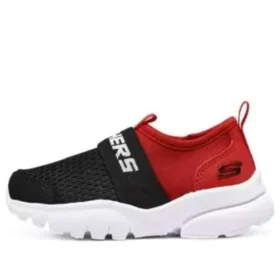 Slipper-Sportschuhe „Schwarz-Rot“