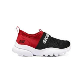 Slipper-Sportschuhe „Schwarz-Rot“