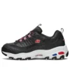 Snickers x Skechers D Lites 1.0 Low-Top Daddy-Schuhe Schwarz