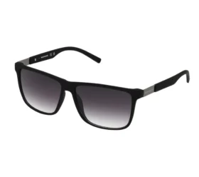 Soft-Touch-Sonnenbrille im eckigen Design